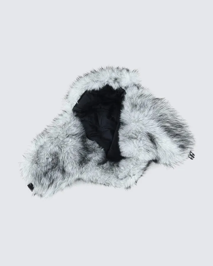 Faux Mink Long-Fur Trapper Hat