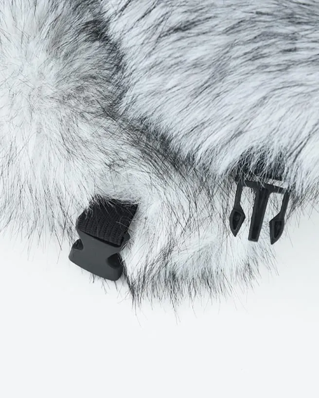 Faux Mink Long-Fur Trapper Hat