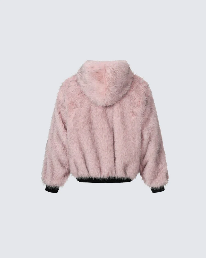 American High-Street Reversible Fleece Flight Jacket