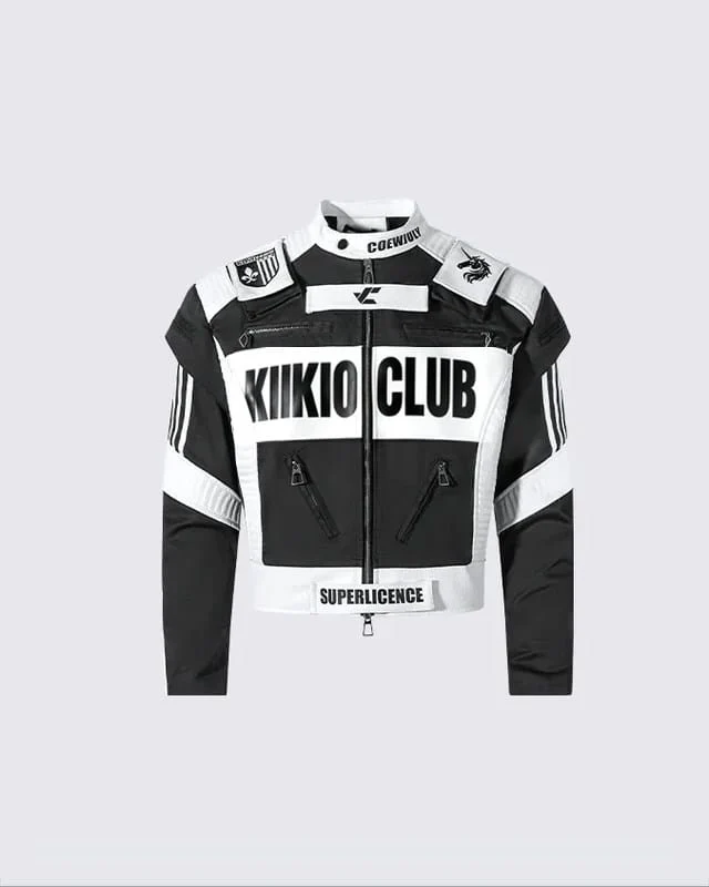 Racing Style Jacket Set
