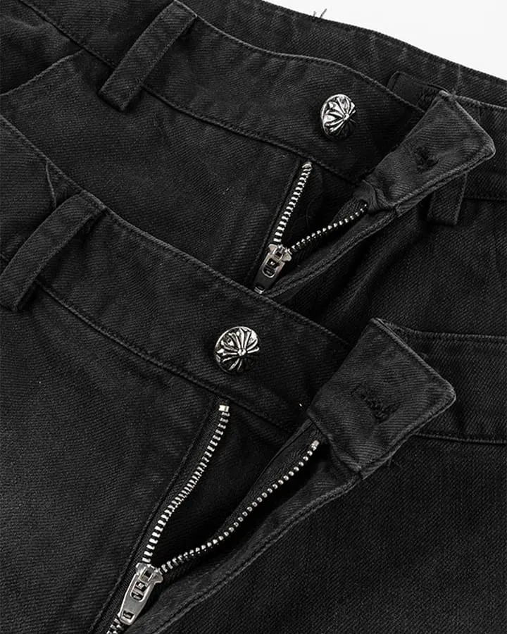 Camouflage Fleece-Lined Double-Belt Set