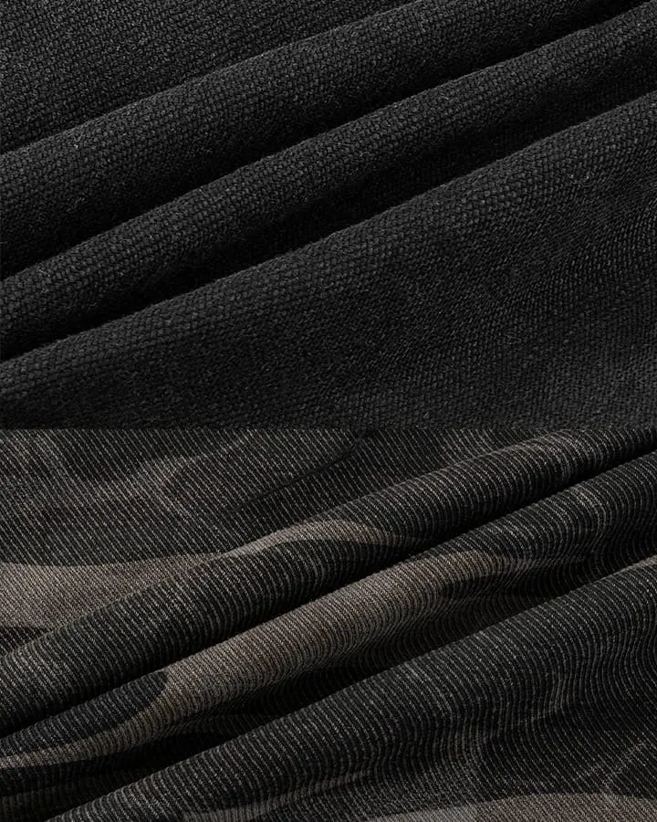 Camouflage Fleece-Lined Double-Belt Set