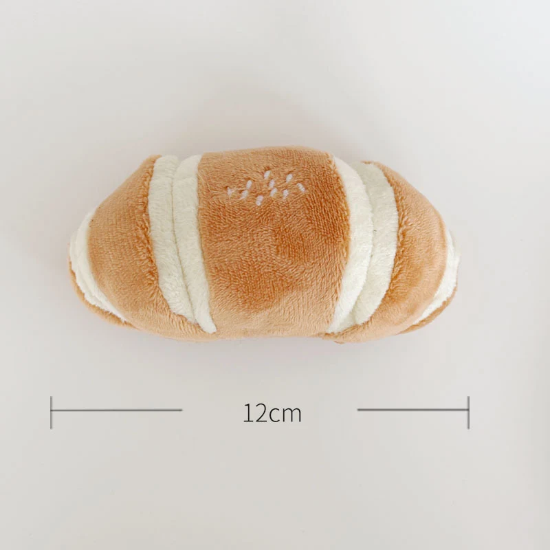 Katze Kuscheltier, Plüsch Nachmittagskaffee Spielzeug mit Knisterpapier, Essen Verstecken Spielzeug, Interaktiv (1 Stück)