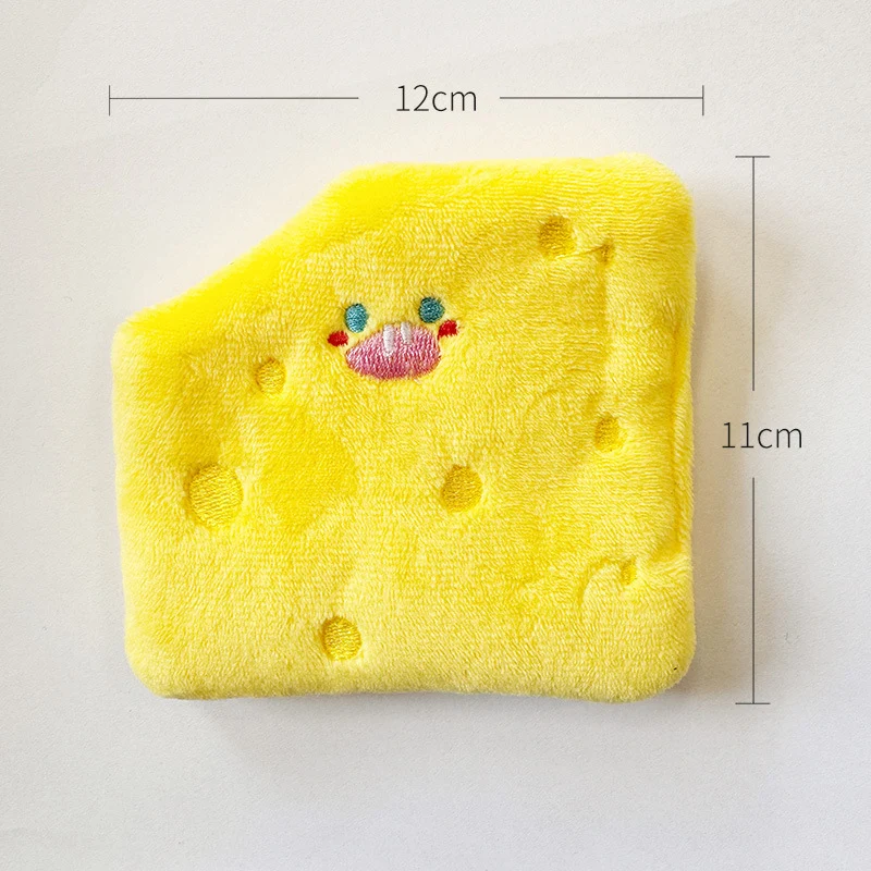 Katze Kuscheltier, Plüsch Nachmittagskaffee Spielzeug mit Knisterpapier, Essen Verstecken Spielzeug, Interaktiv (1 Stück)
