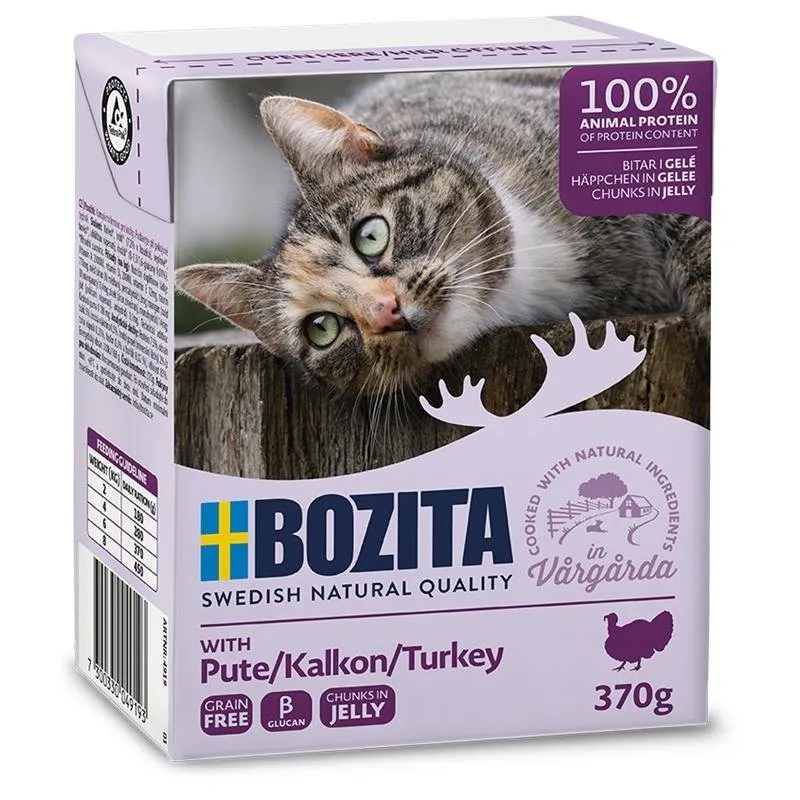 Bozita Katzenfutter Tetra Recart Häppchen in Gelee