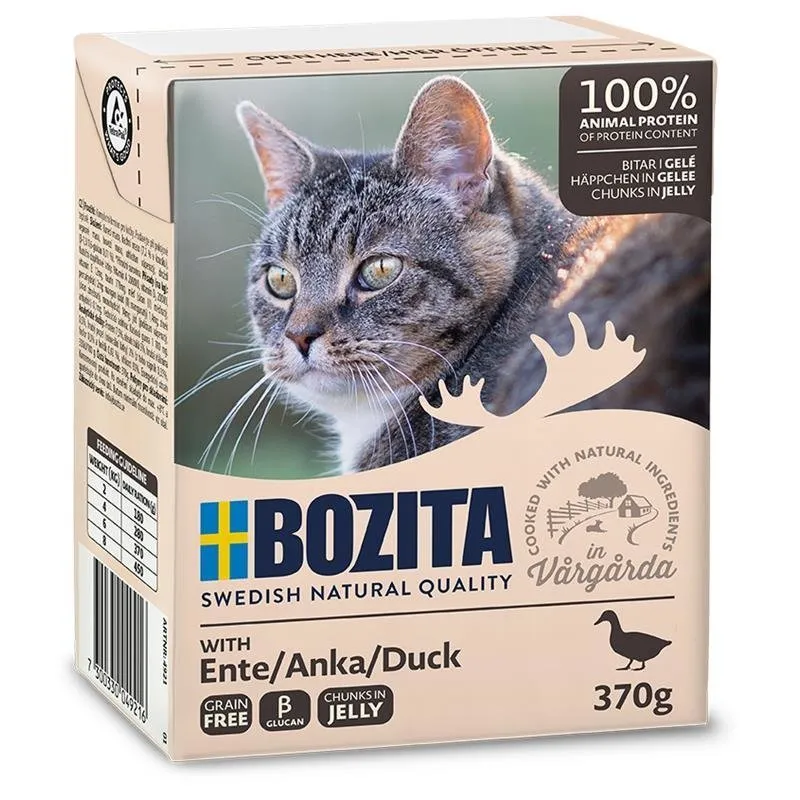 Bozita Katzenfutter Tetra Recart Häppchen in Gelee