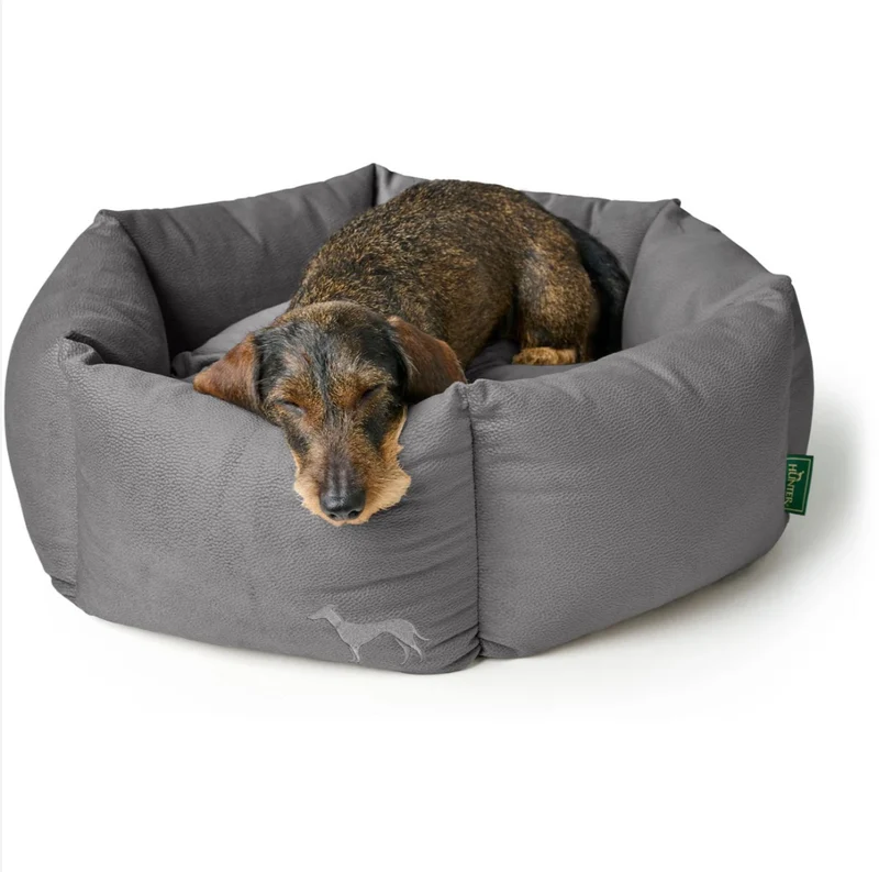Sofa Ortho Sechseck Merida Polyester anthrazit