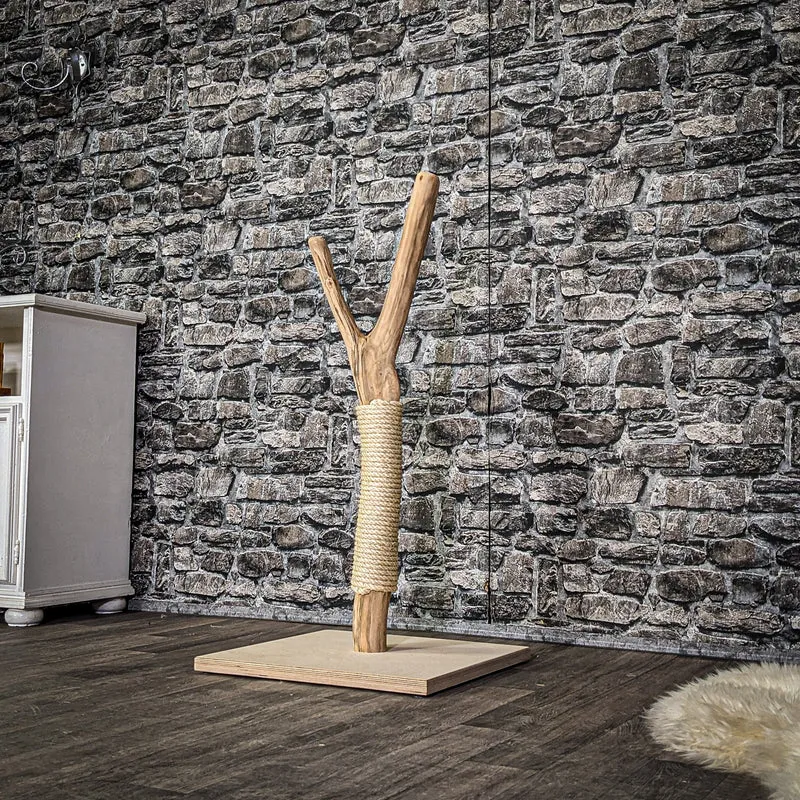 Kratzstamm 3985 Natur Holz Design Kratzbaum 96 cm hoch Naturkratzbaum