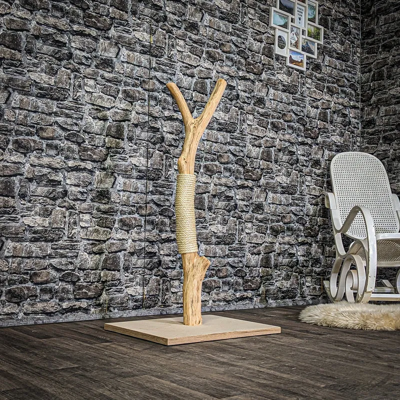 Kratzstamm 3984 Natur Holz Design Kratzbaum 110 cm hoch Naturkratzbaum