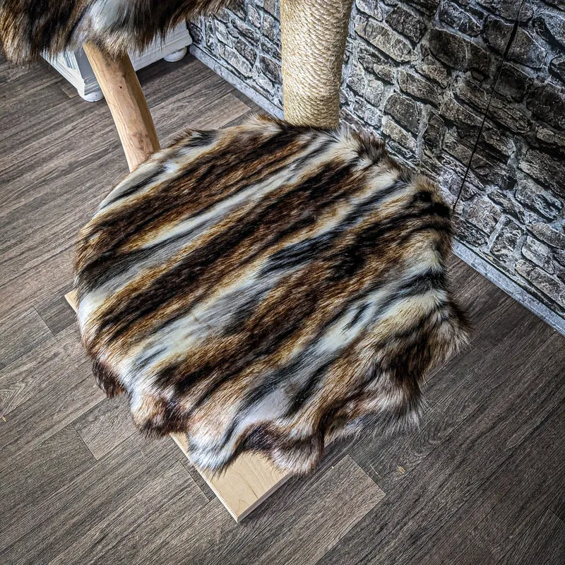 Naturkratzbaum 3967 Kratzbaum Natur Holz Design 145 cm hoch Katzenbaum