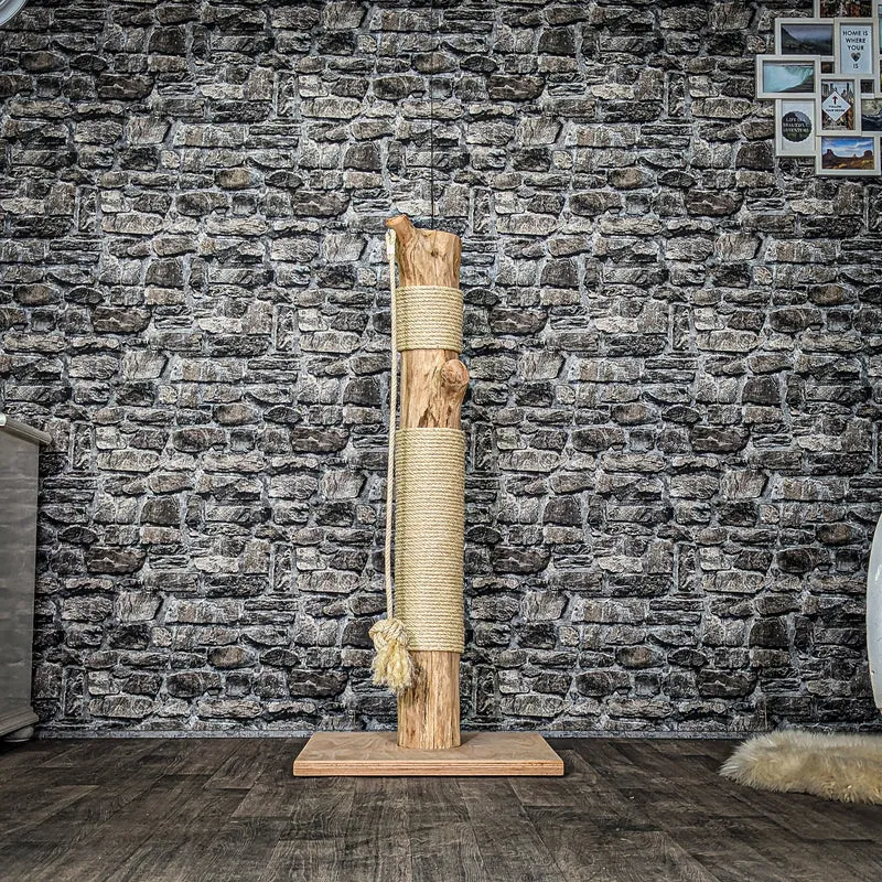 Kratzstamm 3935 Natur Holz Design Kratzbaum 120 cm hoch Naturkratzbaum