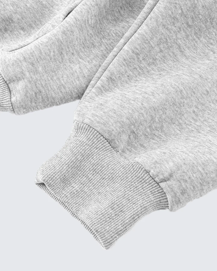 Plaid-Lined Dual-Wear Zip Hoodie