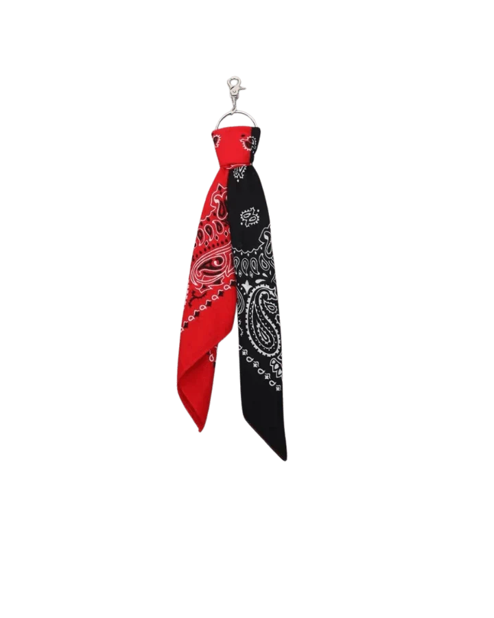 Multi-Color Paisley Bandana Layered Streetwear and Hip-Hop