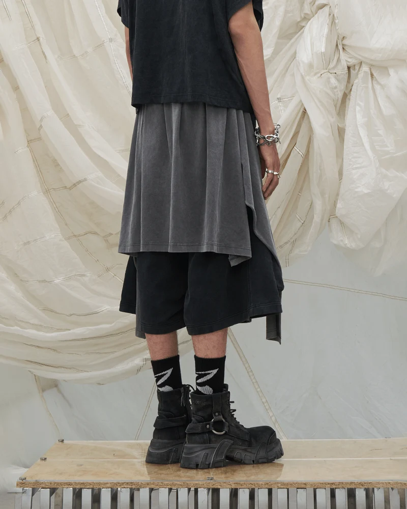 Detachable Flap Utility Sweatpants
