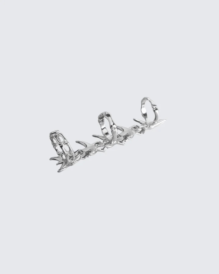 Dragon Spine Ring – Gothic Punk Design