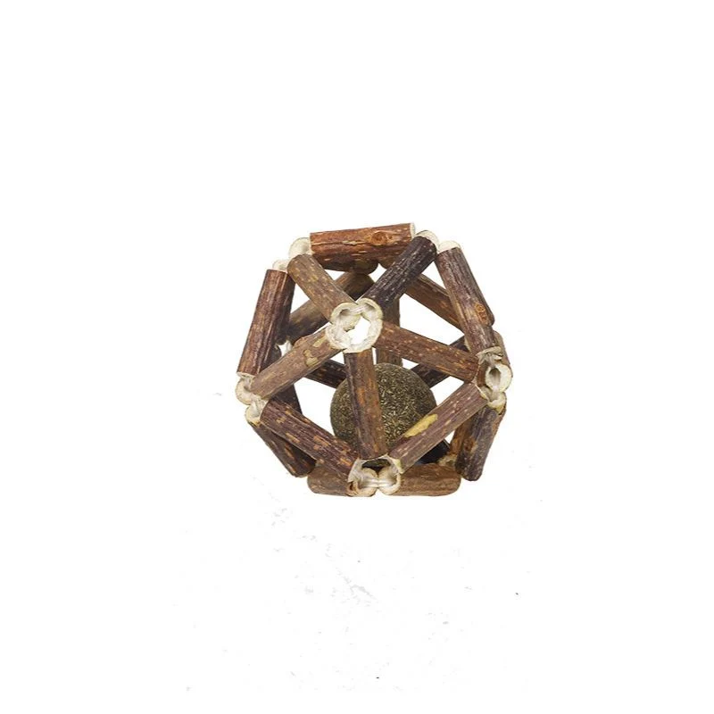 Katzen Spielzeug, Katzenminze Ball, Interaktiver Ballspielzeug für Katzen zur Vermeidung von Langeweile, Durchmesser 7,5 cm