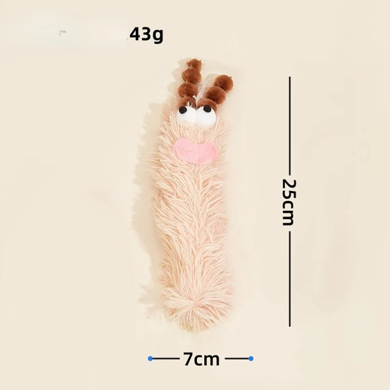 Kuscheltier für Katze, Plüsch Lustiges Kissen 5 Farben mit Katzenminze, für Katzen zum Schlafen & Kuscheln (5 Stück)