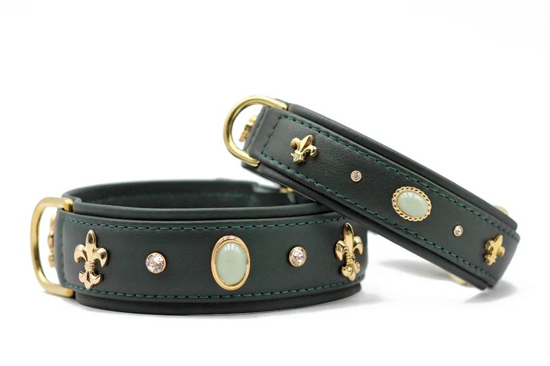 Halsband Jade - Grün