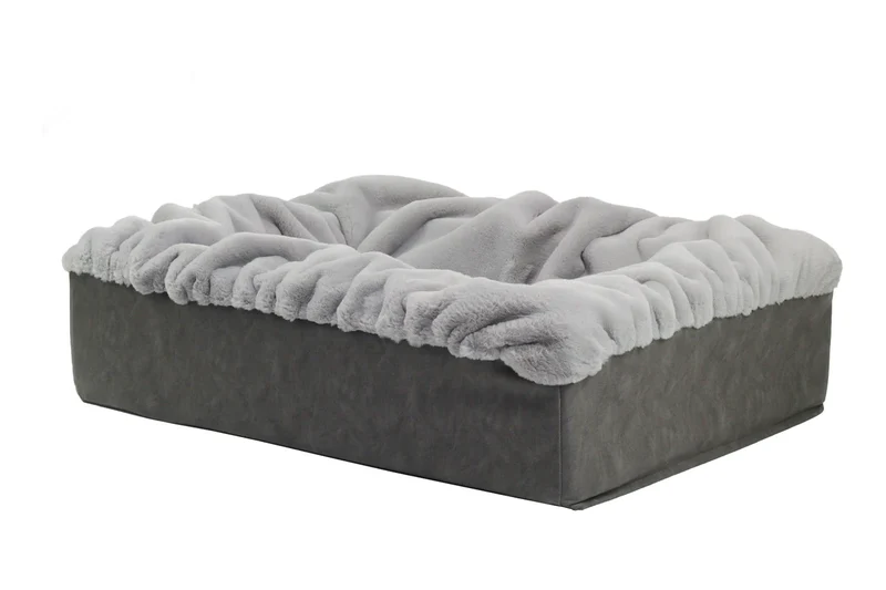 Hundebett Buddelbox - Grau
