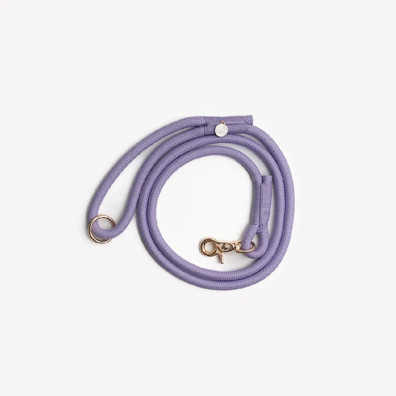 Lavender - geflochtene Seilleine
