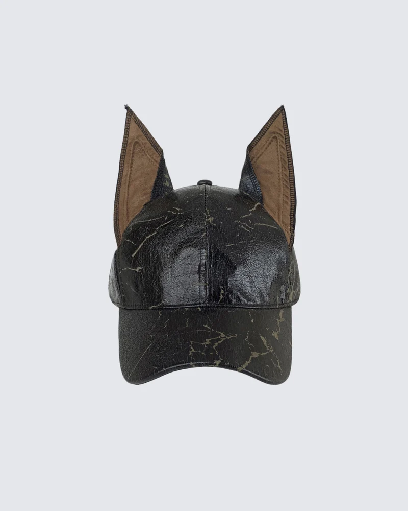 Punk Style Doberman Dog Ear Baseball Cap