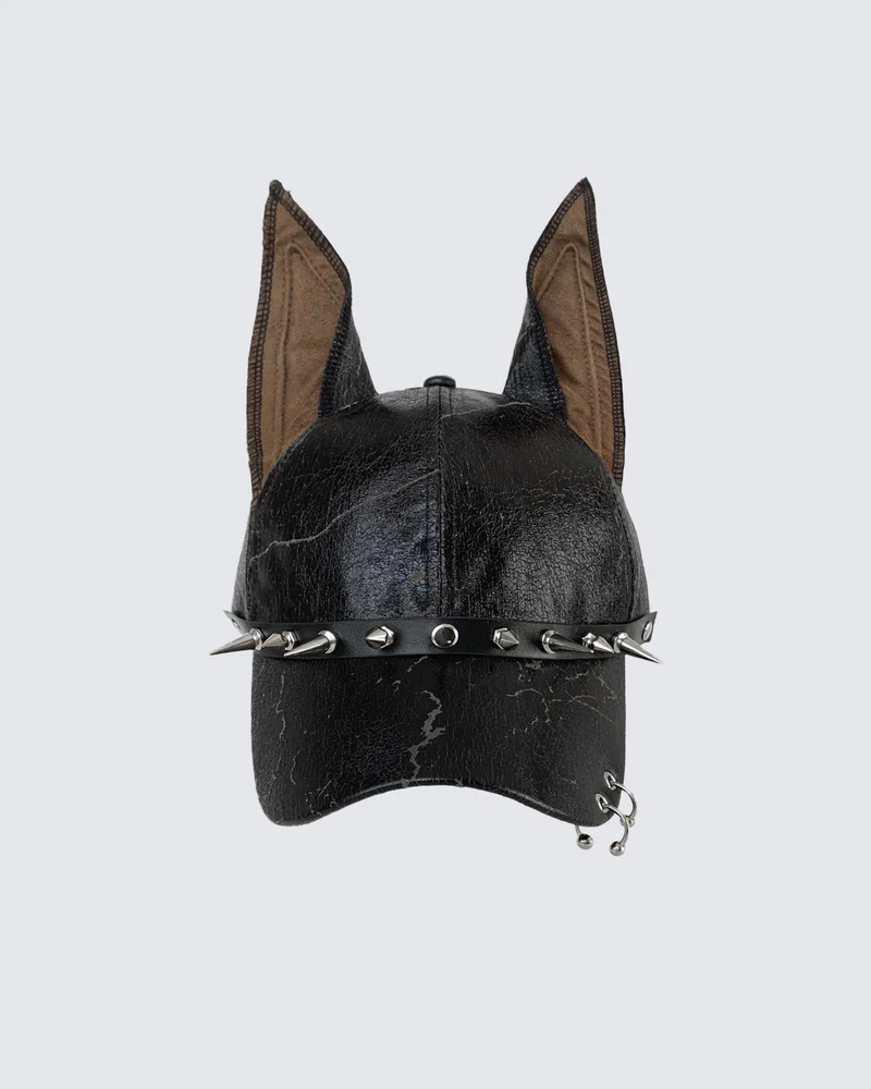 American Punk Doberman Ear Baseball Cap