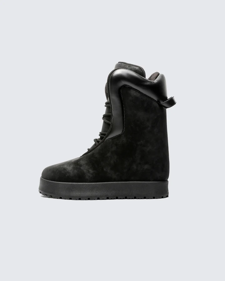 Trendy Oversized High-Top Puffer Boots