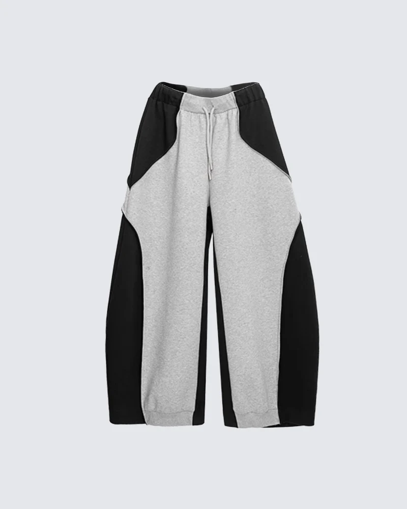 Colorblock Deconstructed Air Layer Sweatpants