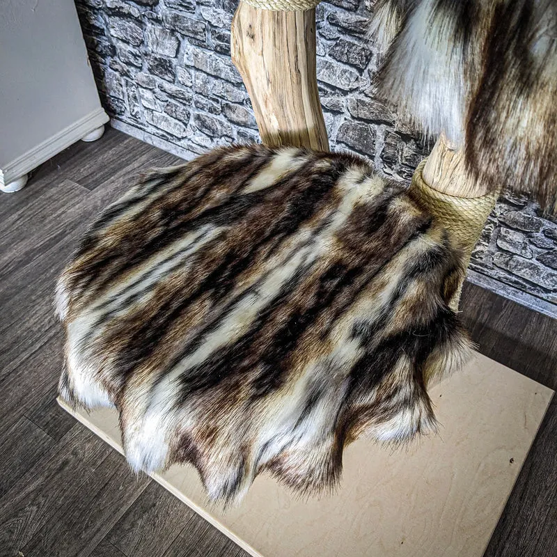Naturkratzbaum 3863 Kratzbaum Natur Holz Design 94 cm hoch Katzenbaum