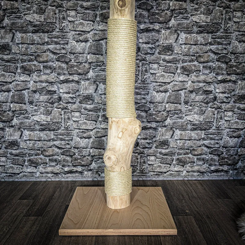 Kratzstamm 3861 Natur Holz Design Kratzbaum 155 cm hoch Naturkratzbaum