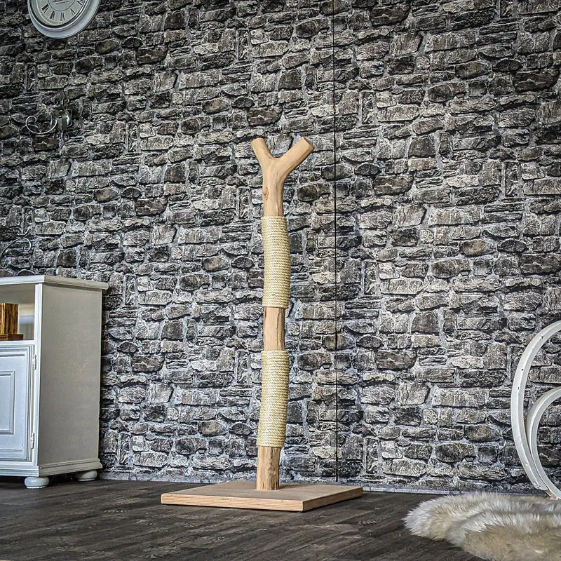 Kratzstamm 3860 Natur Holz Design Kratzbaum 120 cm hoch Naturkratzbaum