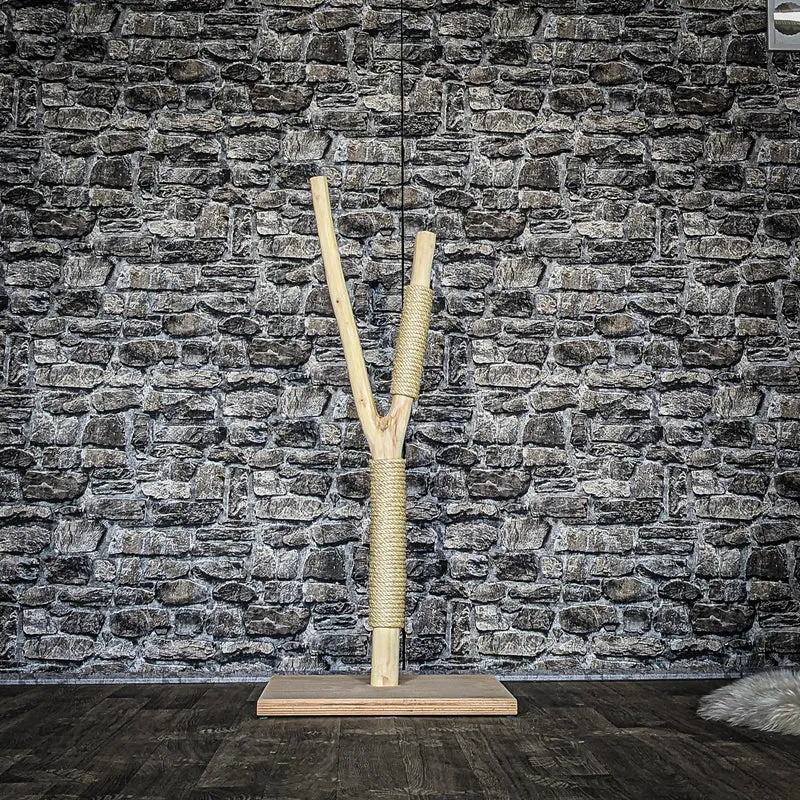 Kratzstamm 3859 Natur Holz Design Kratzbaum 112 cm hoch Naturkratzbaum