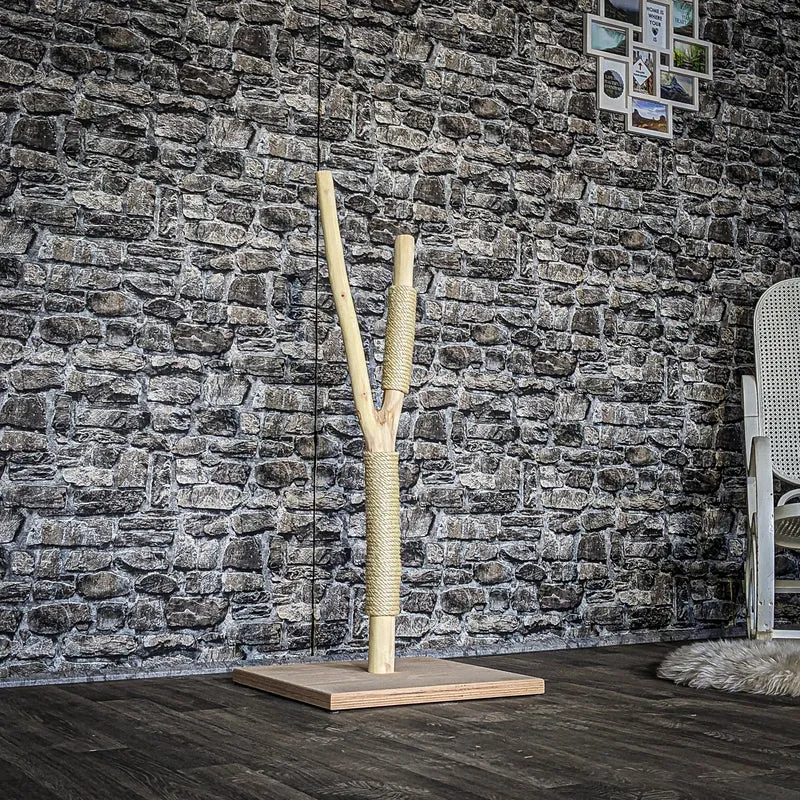Kratzstamm 3859 Natur Holz Design Kratzbaum 112 cm hoch Naturkratzbaum