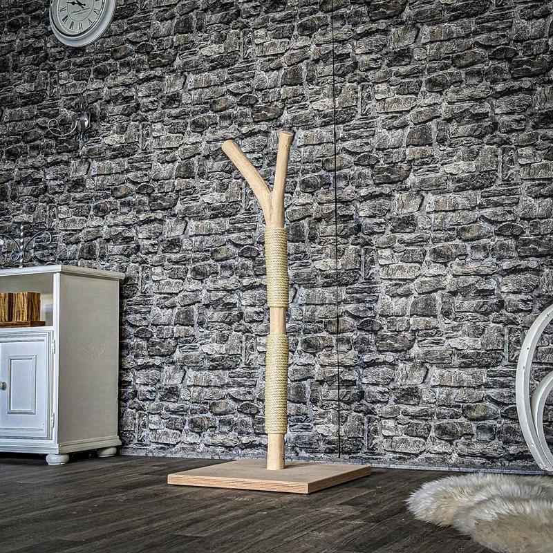 Kratzstamm 3857 Natur Holz Design Kratzbaum 115 cm hoch Naturkratzbaum