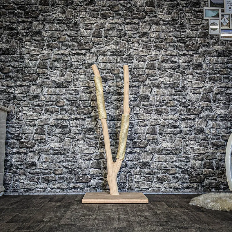 Kratzstamm 3854 Natur Holz Design Kratzbaum 115 cm hoch Naturkratzbaum