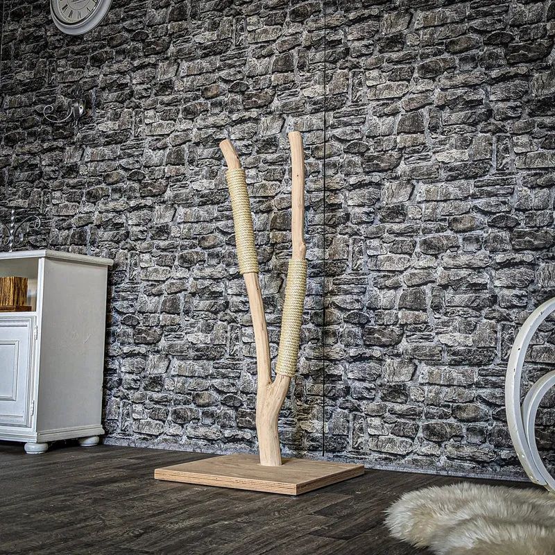 Kratzstamm 3854 Natur Holz Design Kratzbaum 115 cm hoch Naturkratzbaum