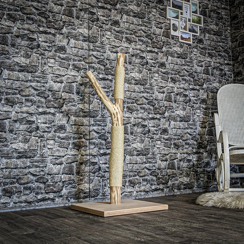 Kratzstamm 3853 Natur Holz Design Kratzbaum 115 cm hoch Naturkratzbaum