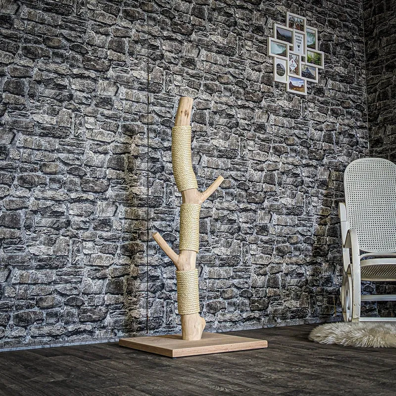 Kratzstamm 3852 Natur Holz Design Kratzbaum 118 cm hoch Naturkratzbaum