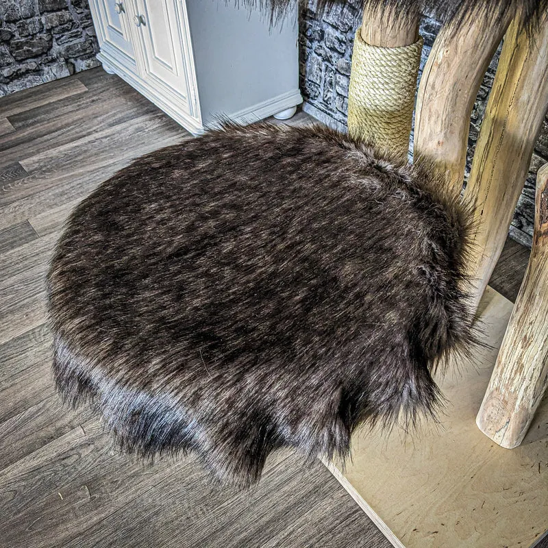 Naturkratzbaum 3848 Kratzbaum Natur Holz Design 175 cm hoch Katzenbaum