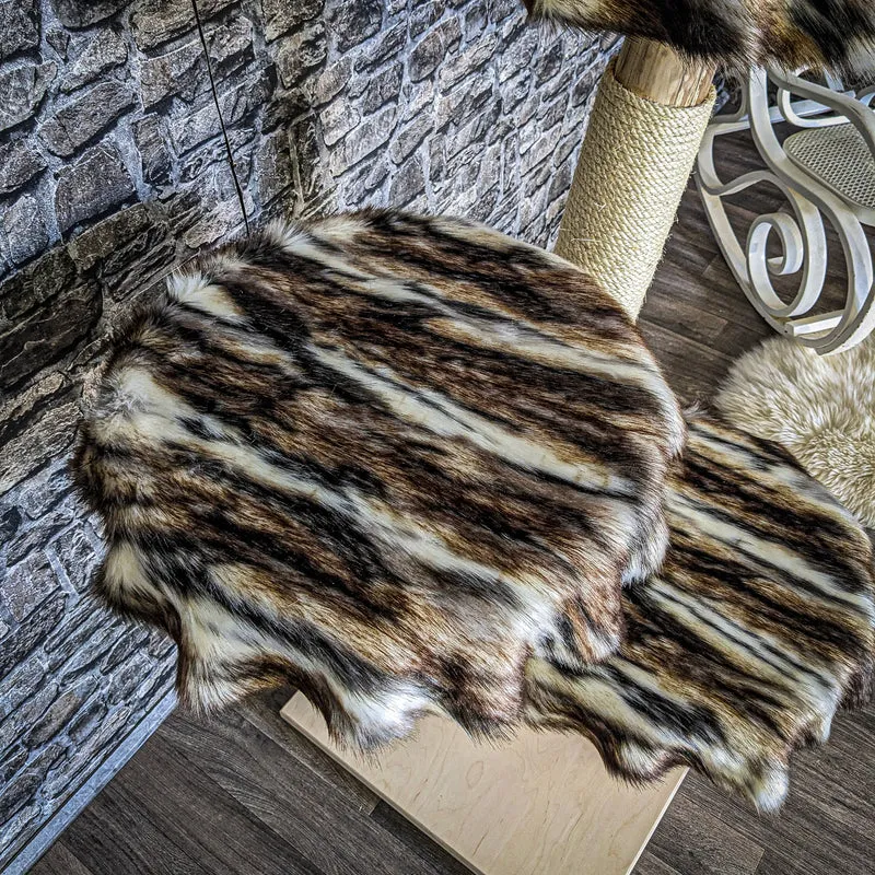Naturkratzbaum 3845 Kratzbaum Natur Holz Design 123 cm hoch Katzenbaum