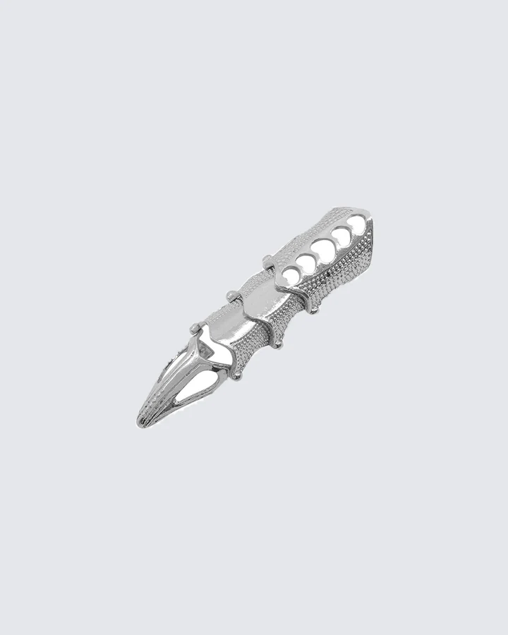 "GOTHIC CLAW" Articulated Armor Finger Ring