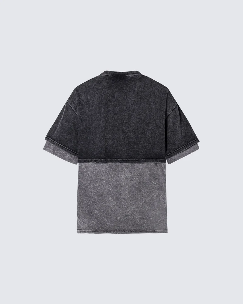 Layered Washed Graphic Tee