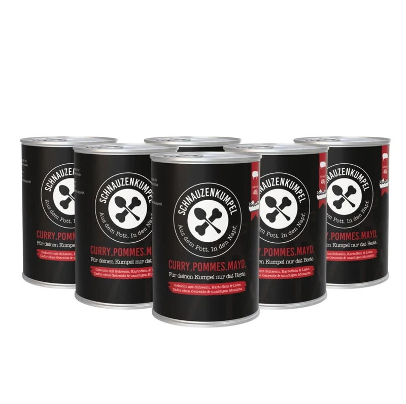 Schnauzenkumpel Curry-Pommes-Mayo 400g