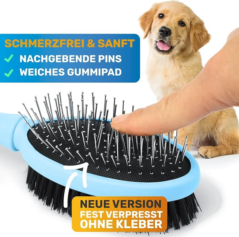 Doppelbürste blau