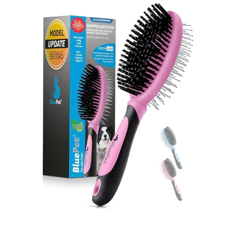Doppelbürste rosa