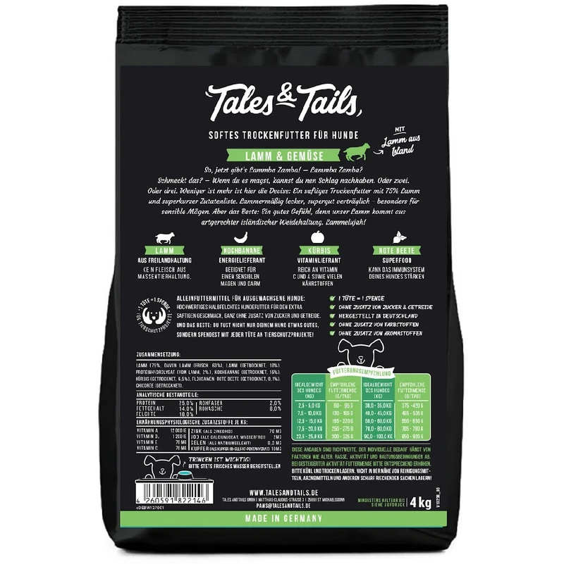 Tales & Tails Adult Soft Lamm