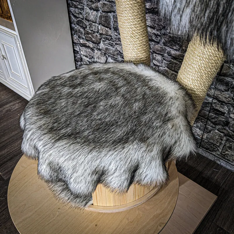 Naturkratzbaum 3823 Kratzbaum Natur Holz Design 105 cm hoch Katzenbaum