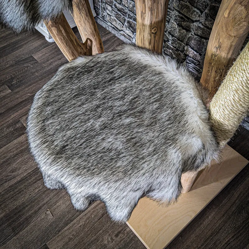 Naturkratzbaum 3810 Kratzbaum Natur Holz Design 205 cm hoch Katzenbaum