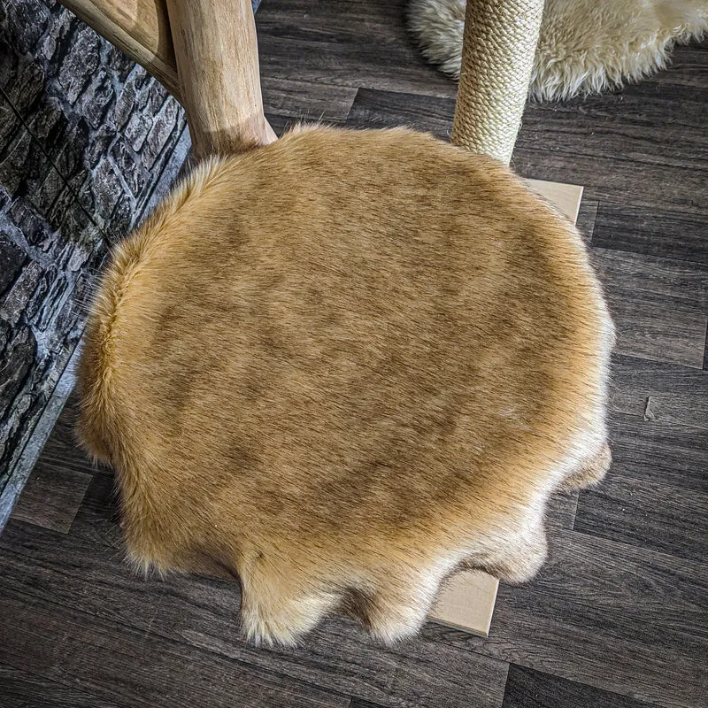 Naturkratzbaum 3805 Kratzbaum Natur Holz Design 178 cm hoch Katzenbaum