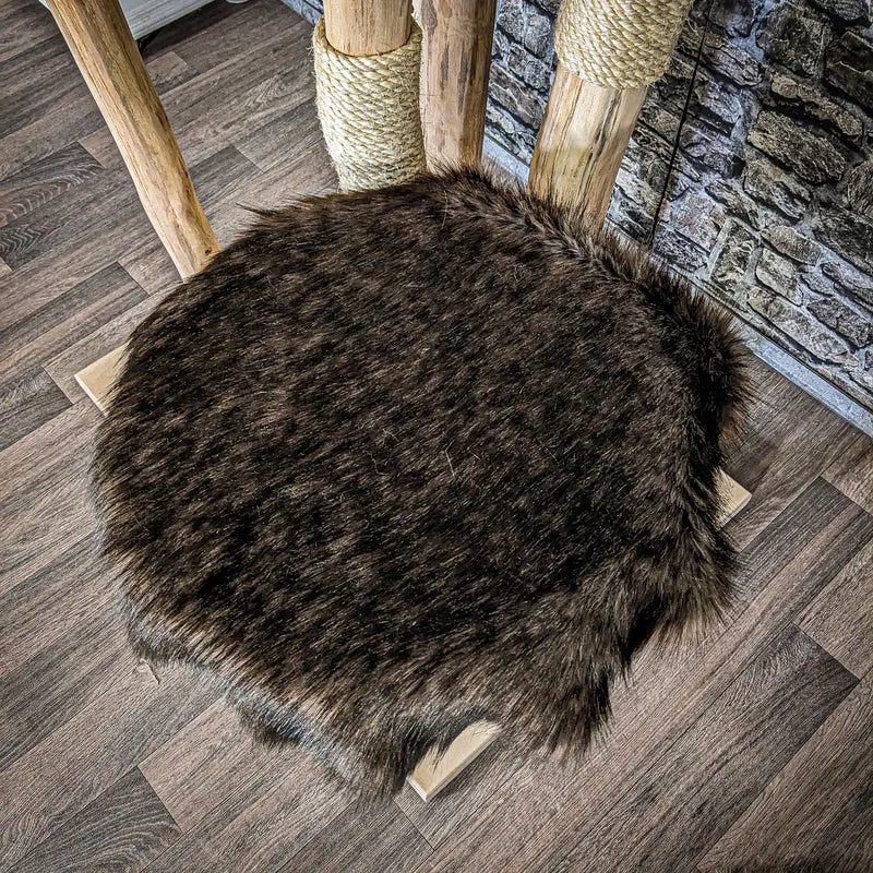 Naturkratzbaum 3876 Kratzbaum Natur Holz Design 175 cm hoch Katzenbaum